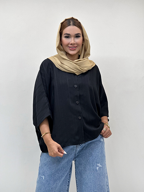 شومیز خفاشی کوک دوزی جی