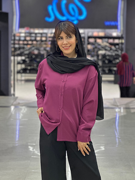 شومیز پیراهنی کرپG