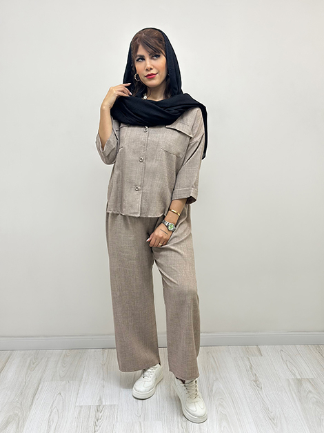 کراپ شلوار 2 جیب