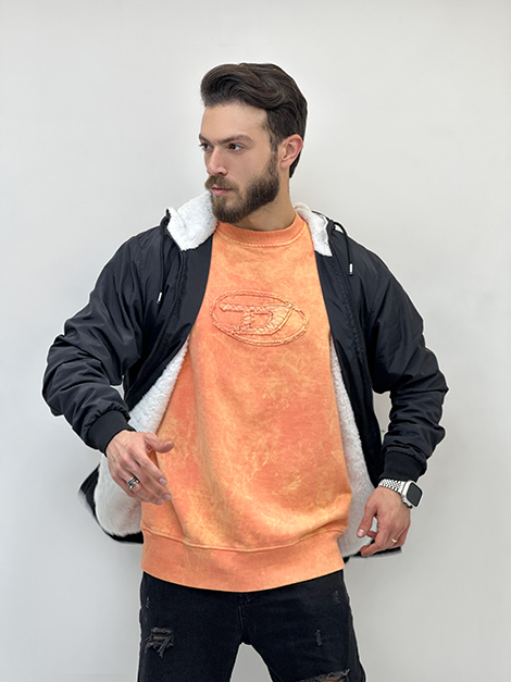 کاپشن بادگیر بره ای