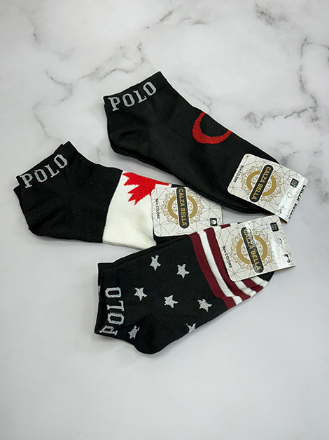جوراب نخ پنبه polo