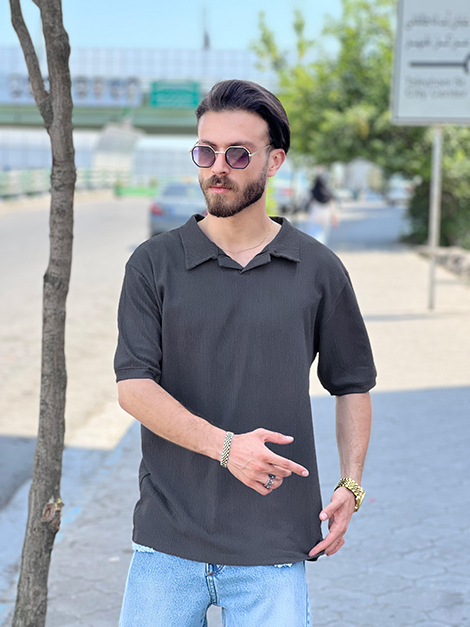 تیشرت مراکشی یقه دار g