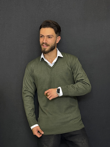 بافت پاییزه مردانه (یقه هفت)