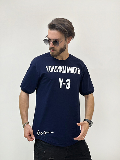 تیشرت ویژه مردانه Y-3   نوشته دار سفید