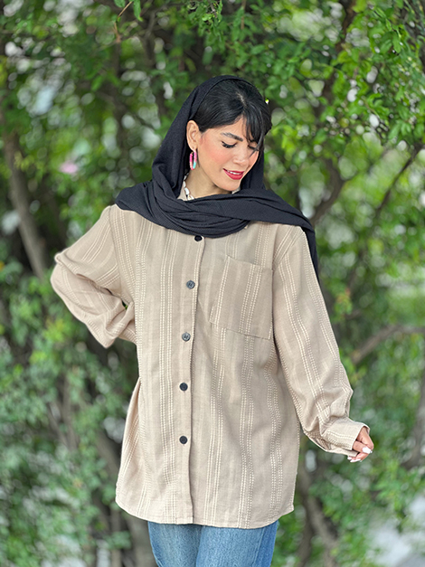 شومیز تک جیب کوک دوزی g