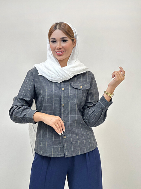 مانتو فروش ویژه زنانه تک جیب