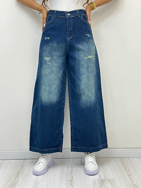 شلوار جین شافل زنانه  3-1_9_1776518983