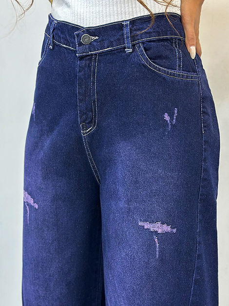 شلوار جین شافل زنانه  3-6_4_9516537