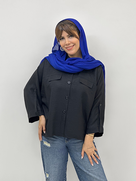 شومیز یقه دیپلمات شانتونG