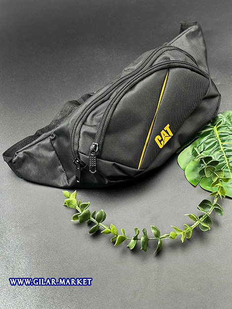 کیف کمری برزنت مردانه  caterpillar