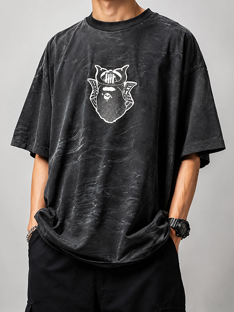تیشرت باکسی اسپیندل(BAPE)